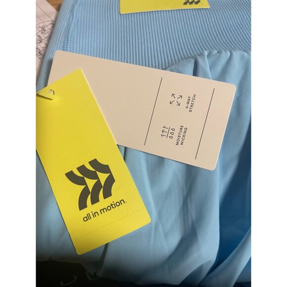 All In Motion Mid Rise Active Skater Skort Light Blue Size 3X Activewear Athleis - Picture 5 of 8